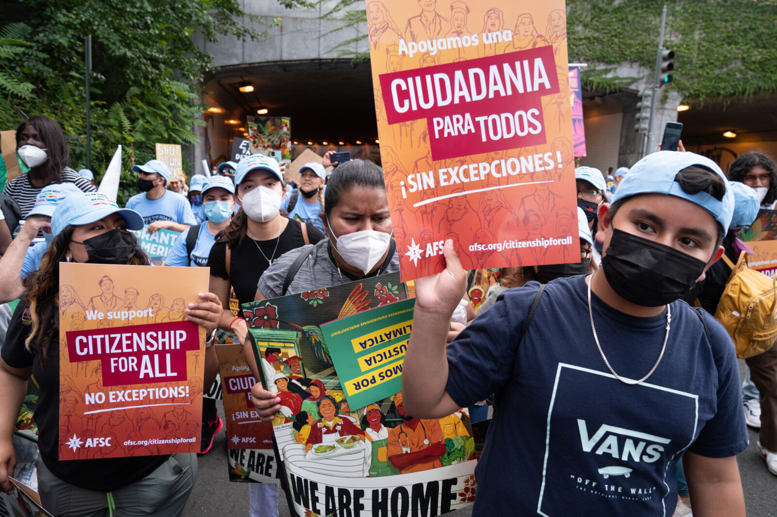 Support citizenship for all immigrants